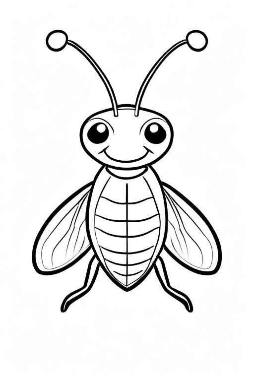 Flea Coloring Page 52 for Kids