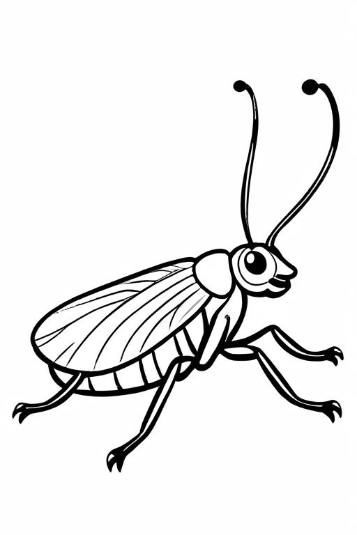 Flea Coloring Page 54 for Kids