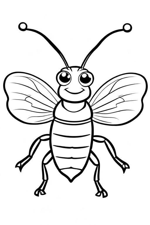 Flea Coloring Page 55 for Kids