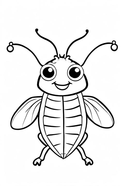 Flea Coloring Page 56 for Kids