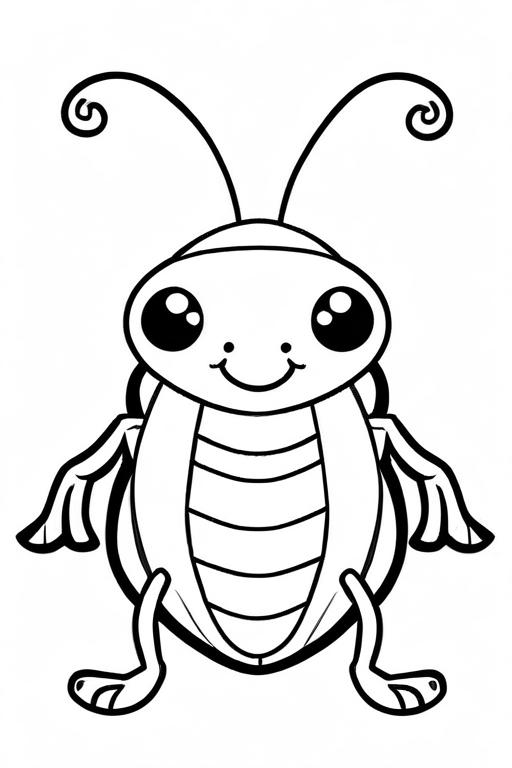 Flea Coloring Page 59 for Kids