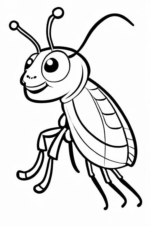 Flea Coloring Page 63 for Kids