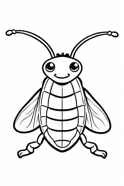 Flea Coloring Page 67 for Kids