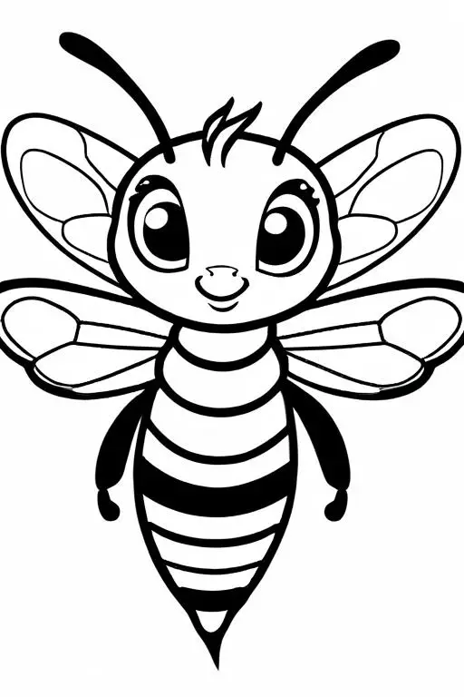 Hornet Coloring Page 10 for Kids