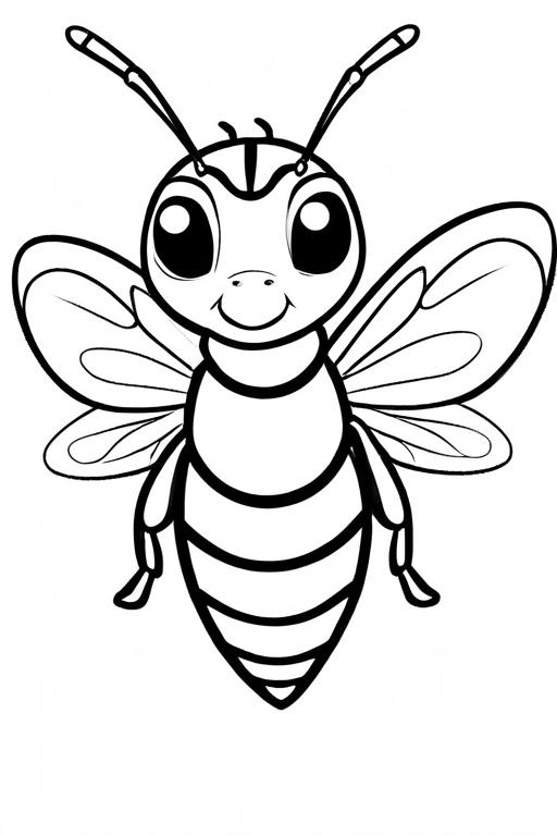 Hornet Coloring Page 11 for Kids