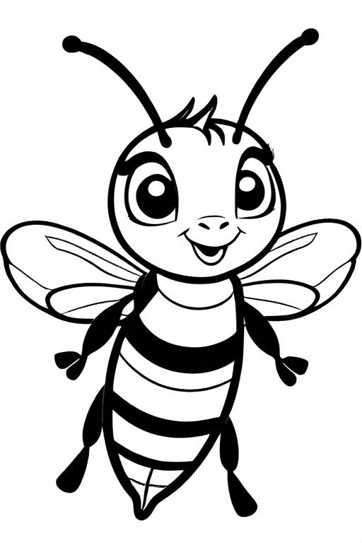 Hornet Coloring Page 18 for Kids