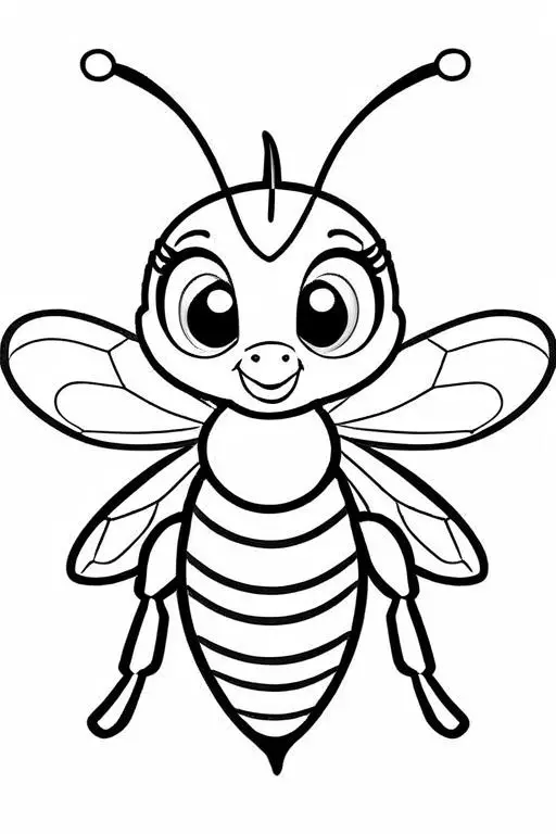 Hornet Coloring Page 21 for Kids