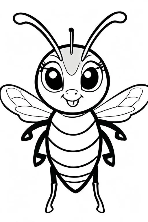 Hornet Coloring Page 22 for Kids