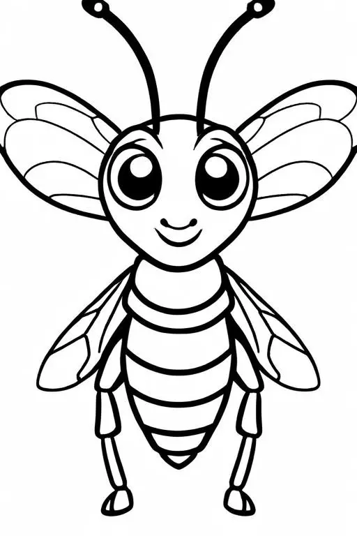 Hornet Coloring Page 25 for Kids