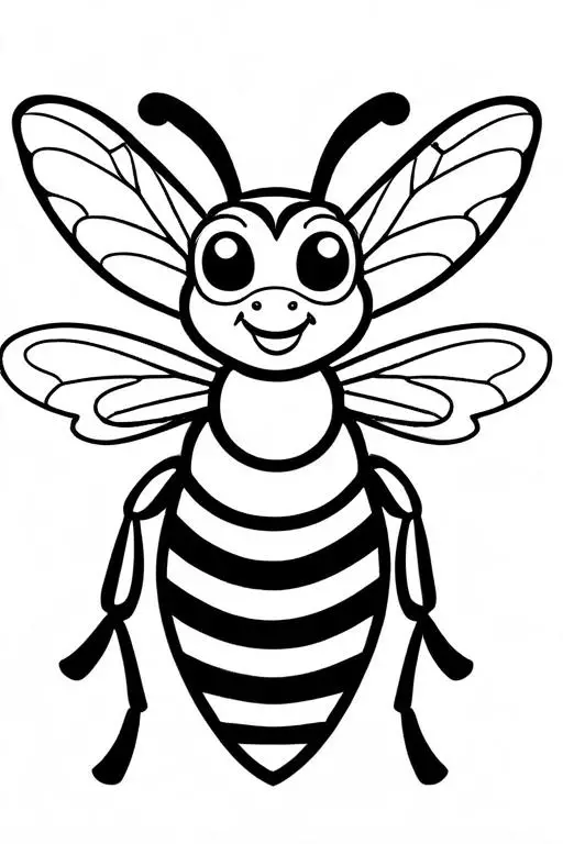 Hornet Coloring Page 28 for Kids