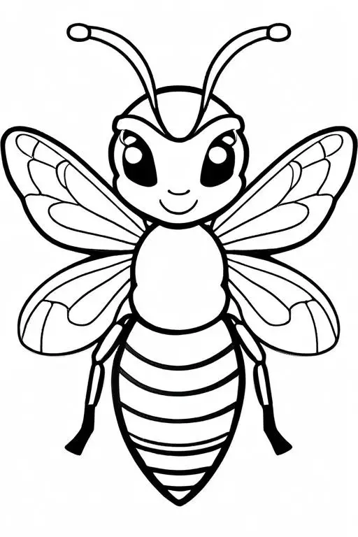 Hornet Coloring Page 30 for Kids