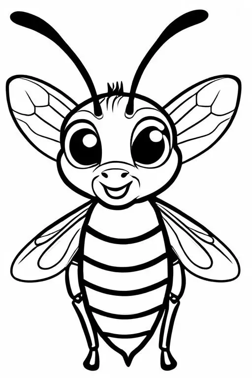 Hornet Coloring Page 32 for Kids