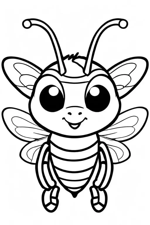 Hornet Coloring Page 34 for Kids