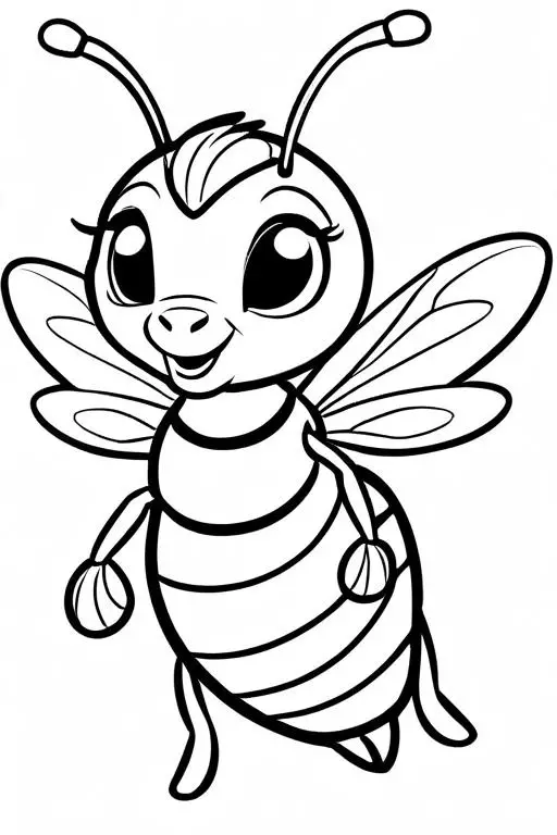 Hornet Coloring Page 35 for Kids