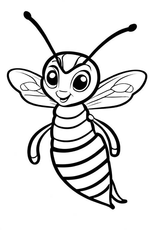 Hornet Coloring Page 41 for Kids