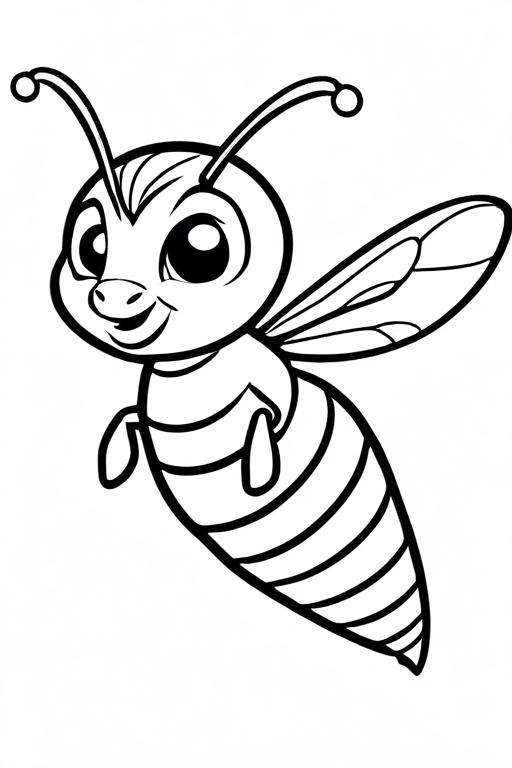 Hornet Coloring Page 42 for Kids