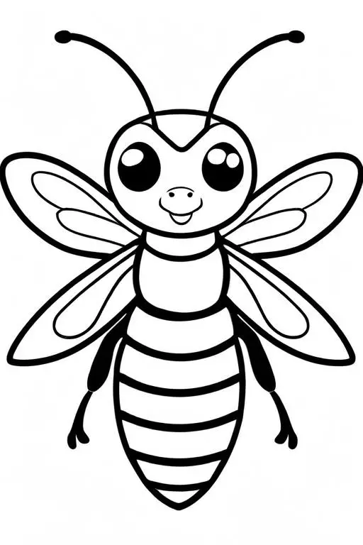 Hornet Coloring Page 45 for Kids