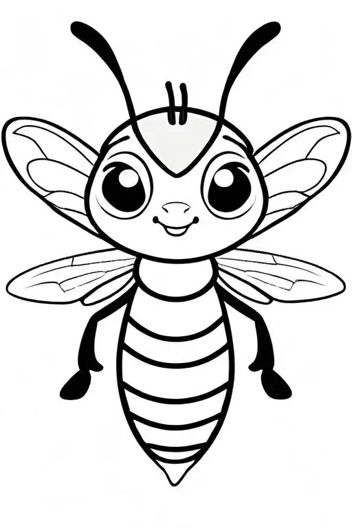 Hornet Coloring Page 46 for Kids