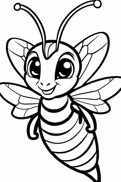 Hornet Coloring Page 47 for Kids