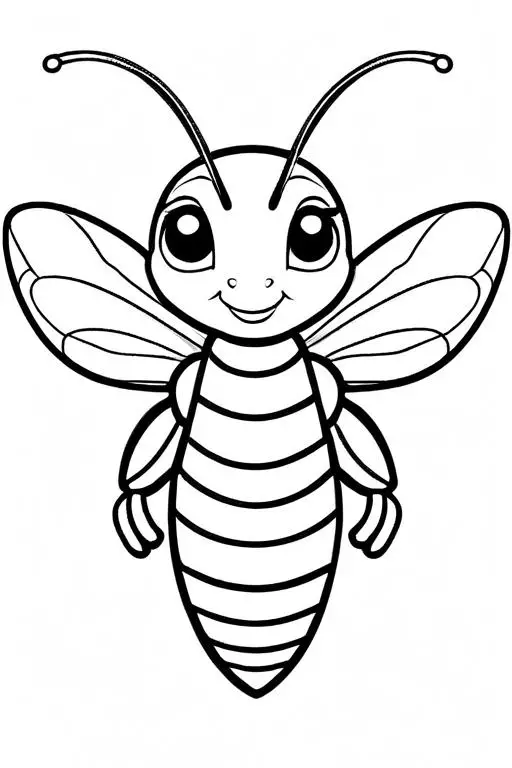 Hornet Coloring Page 48 for Kids