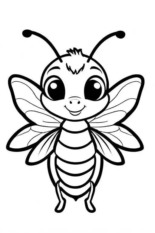 Hornet Coloring Page 5 for Kids