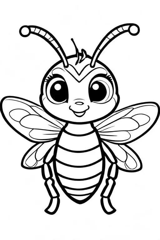 Hornet Coloring Page 51 for Kids