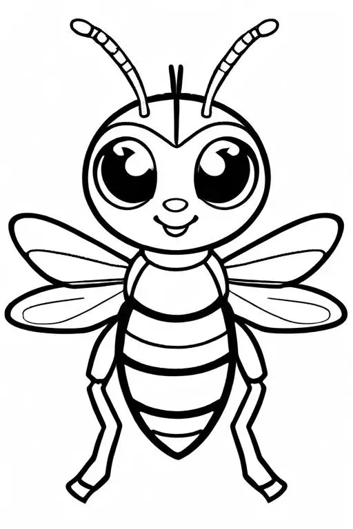 Hornet Coloring Page 52 for Kids