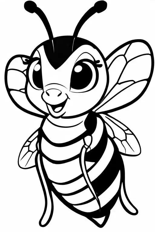 Hornet Coloring Page 53 for Kids