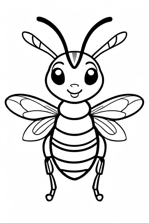 Hornet Coloring Page 55 for Kids