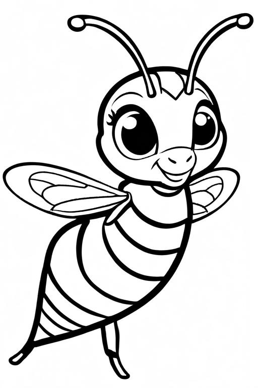 Hornet Coloring Page 57 for Kids