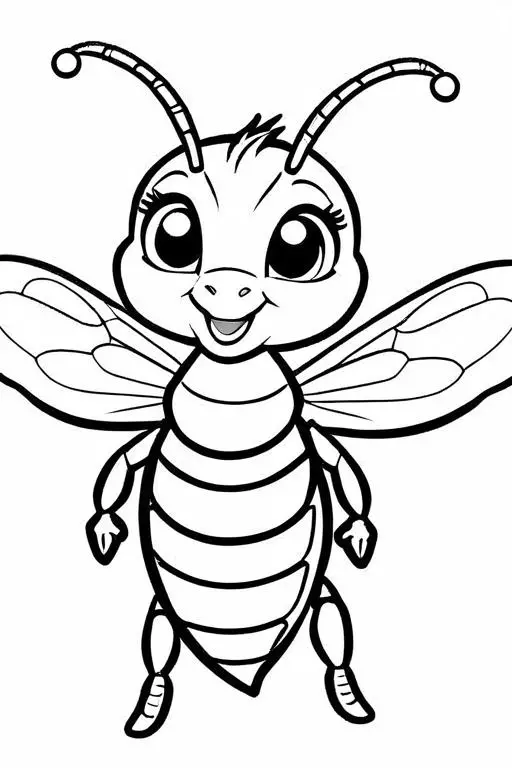 Hornet Coloring Page 59 for Kids