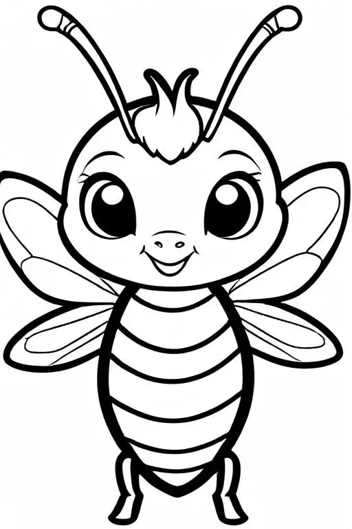 Hornet Coloring Page 6 for Kids