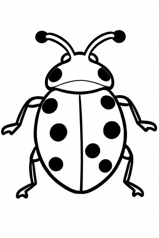 Ladybug Coloring Page 15 for Kids