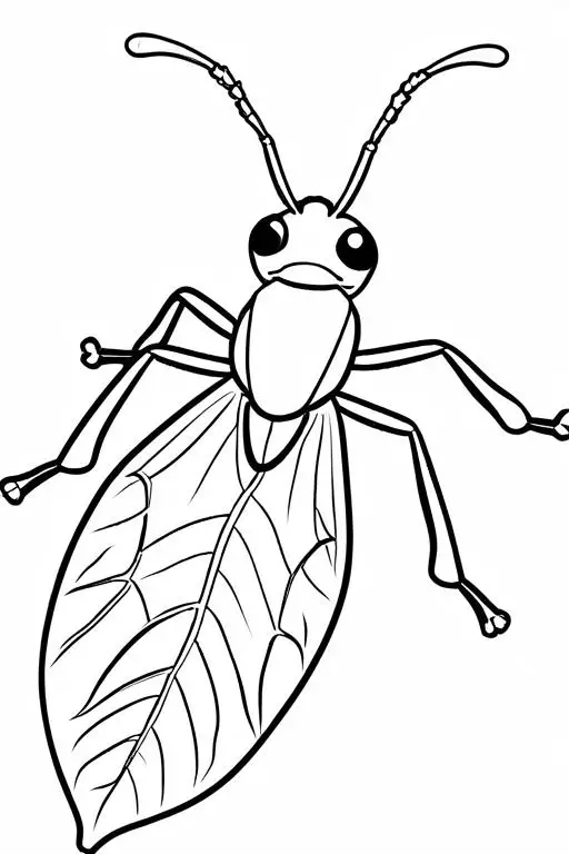 Leaf Coloring Page 21 for Kids