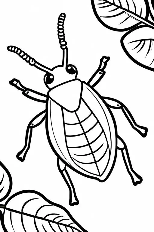 Leaf Coloring Page 26 for Kids