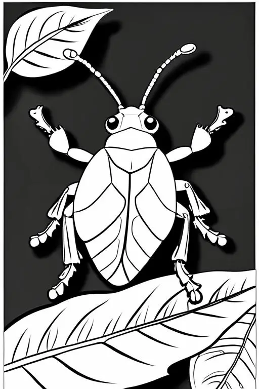 Leaf Coloring Page 43 for Kids