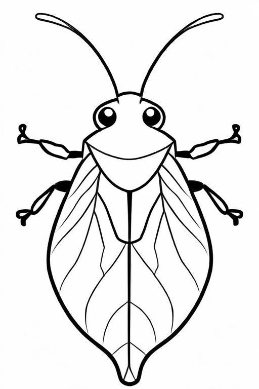 Leaf Coloring Page 45 for Kids