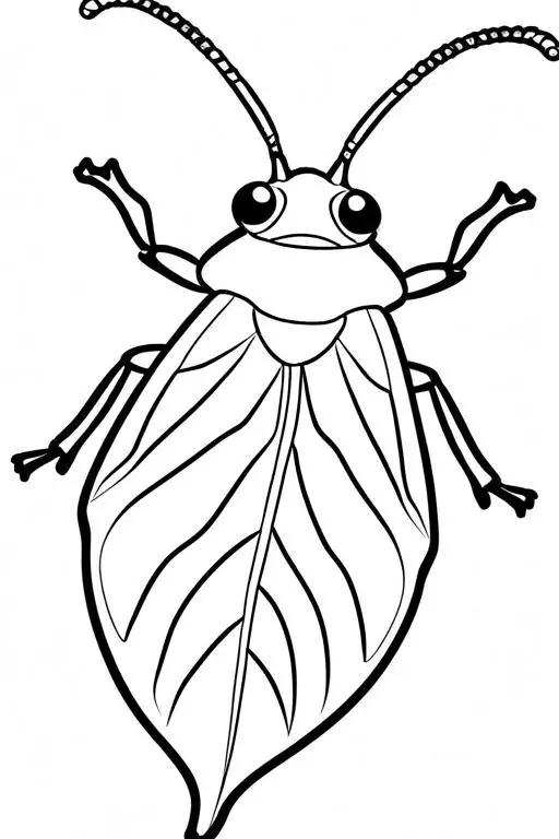 Leaf Coloring Page 50 for Kids