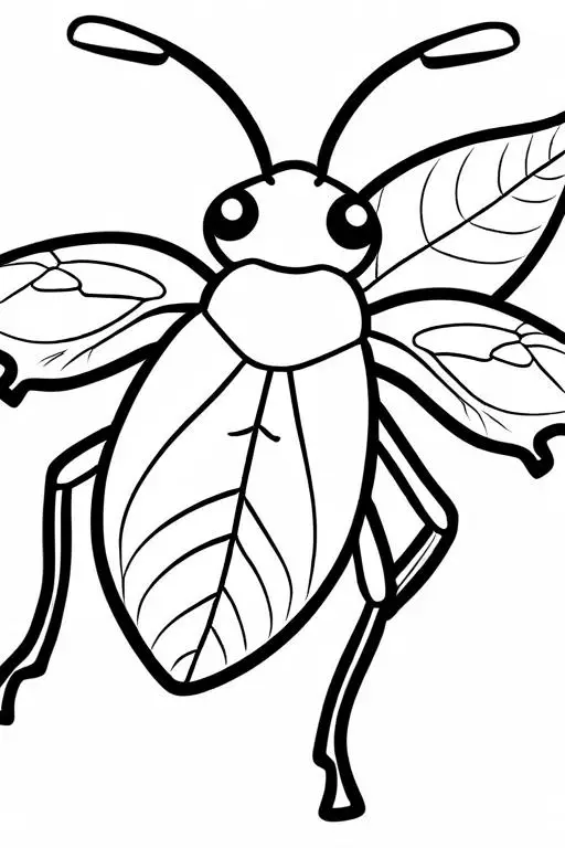 Leaf Coloring Page 55 for Kids