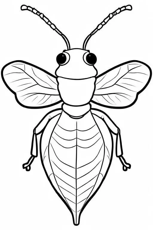 Leaf Coloring Page 6 for Kids