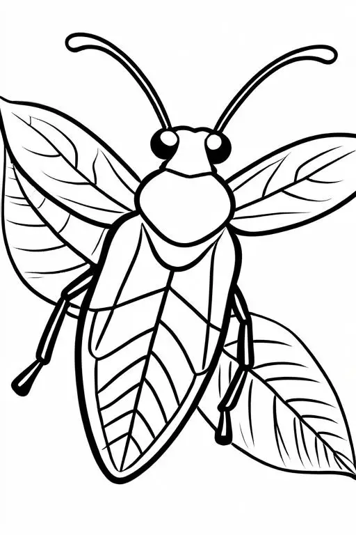 Leaf Coloring Page 60 for Kids