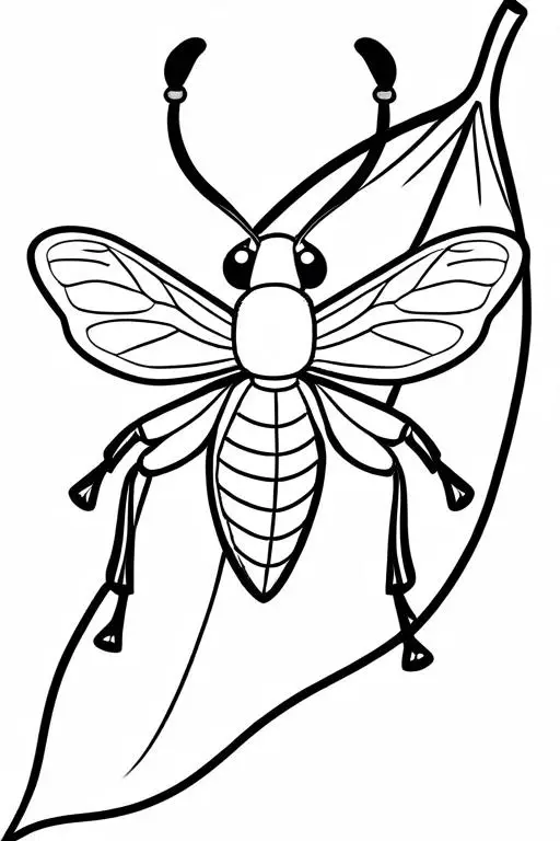 Leaf Coloring Page 66 for Kids