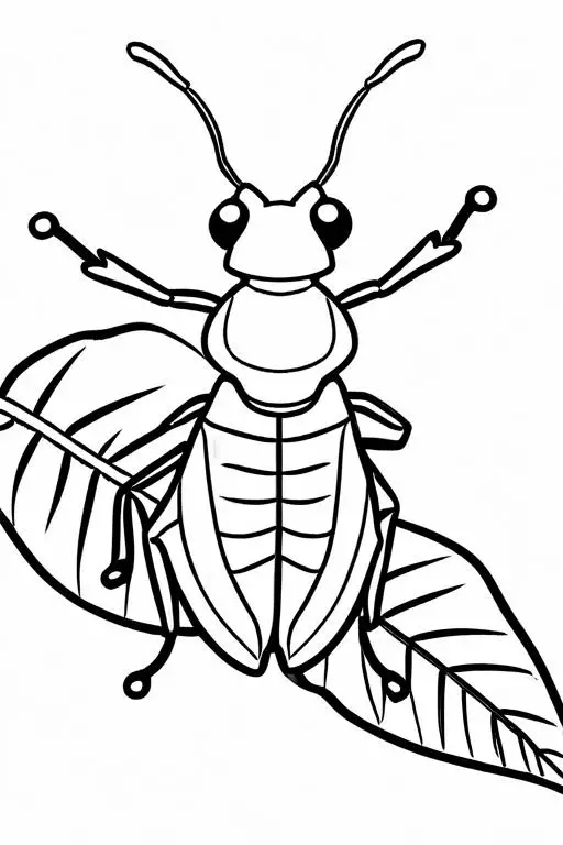 Leaf Coloring Page 69 for Kids