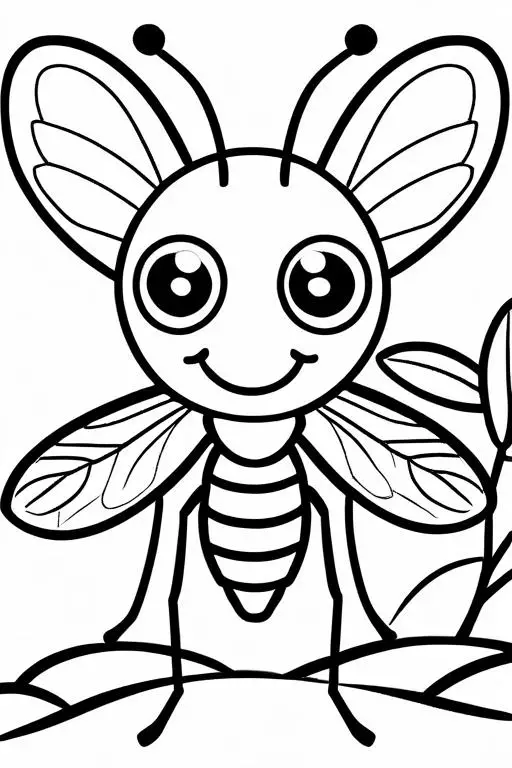 Mosquito Coloring Page 15 for Kids