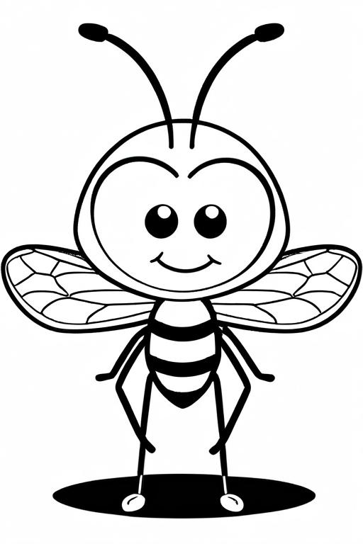 Mosquito Coloring Page 33 for Kids