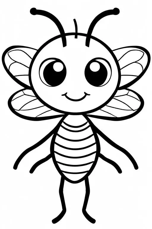 Mosquito Coloring Page 36 for Kids