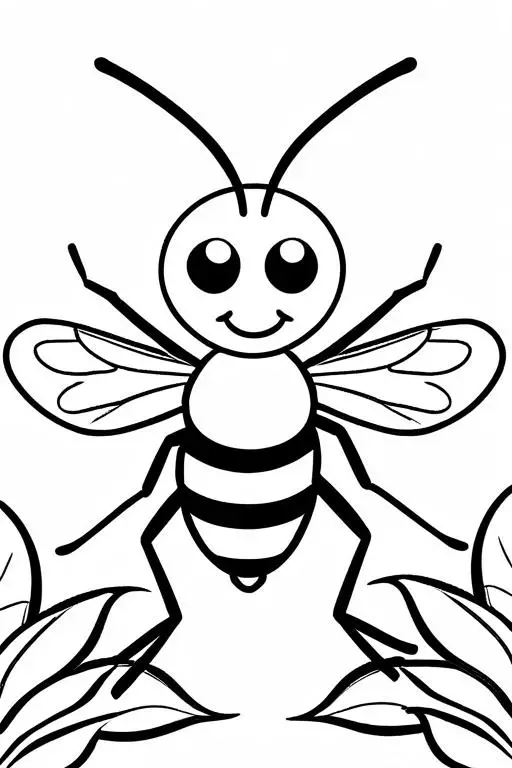 Mosquito Coloring Page 42 for Kids