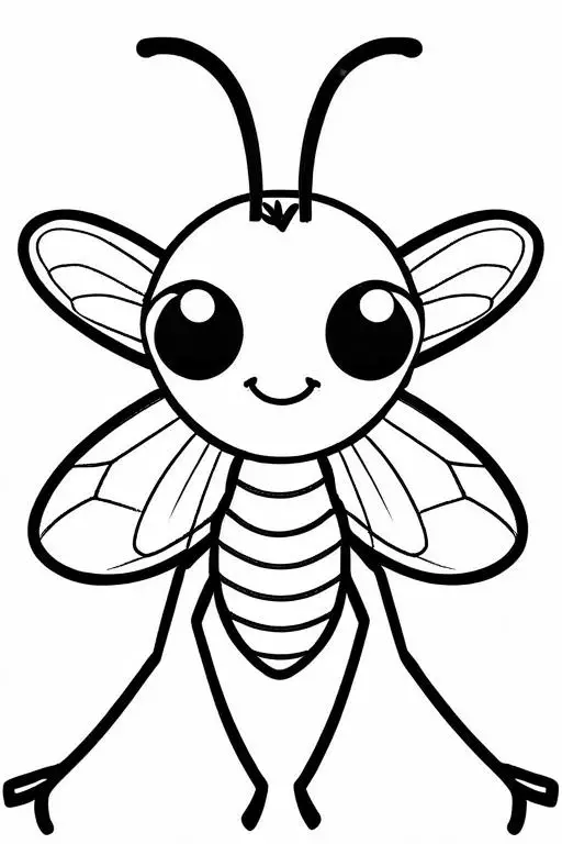 Mosquito Coloring Page 59 for Kids