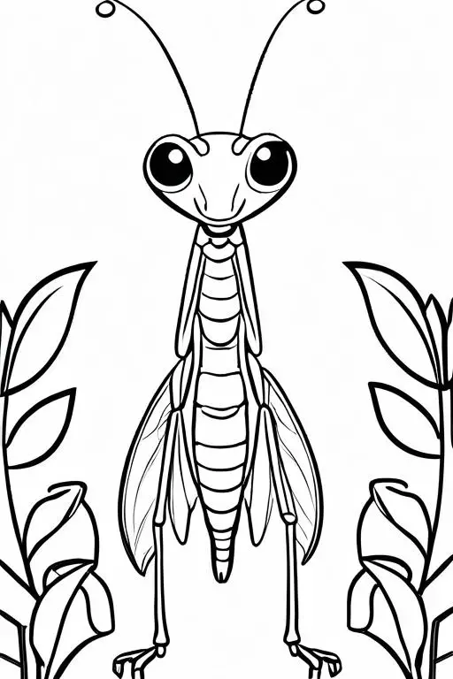 Praying Coloring Page 26 for Kids