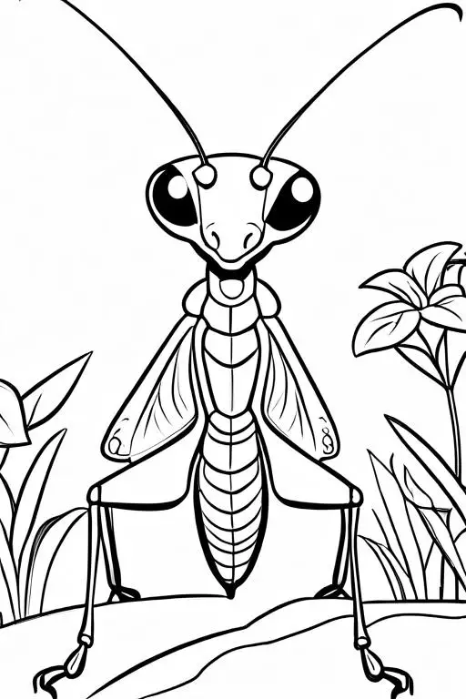 Praying Coloring Page 30 for Kids